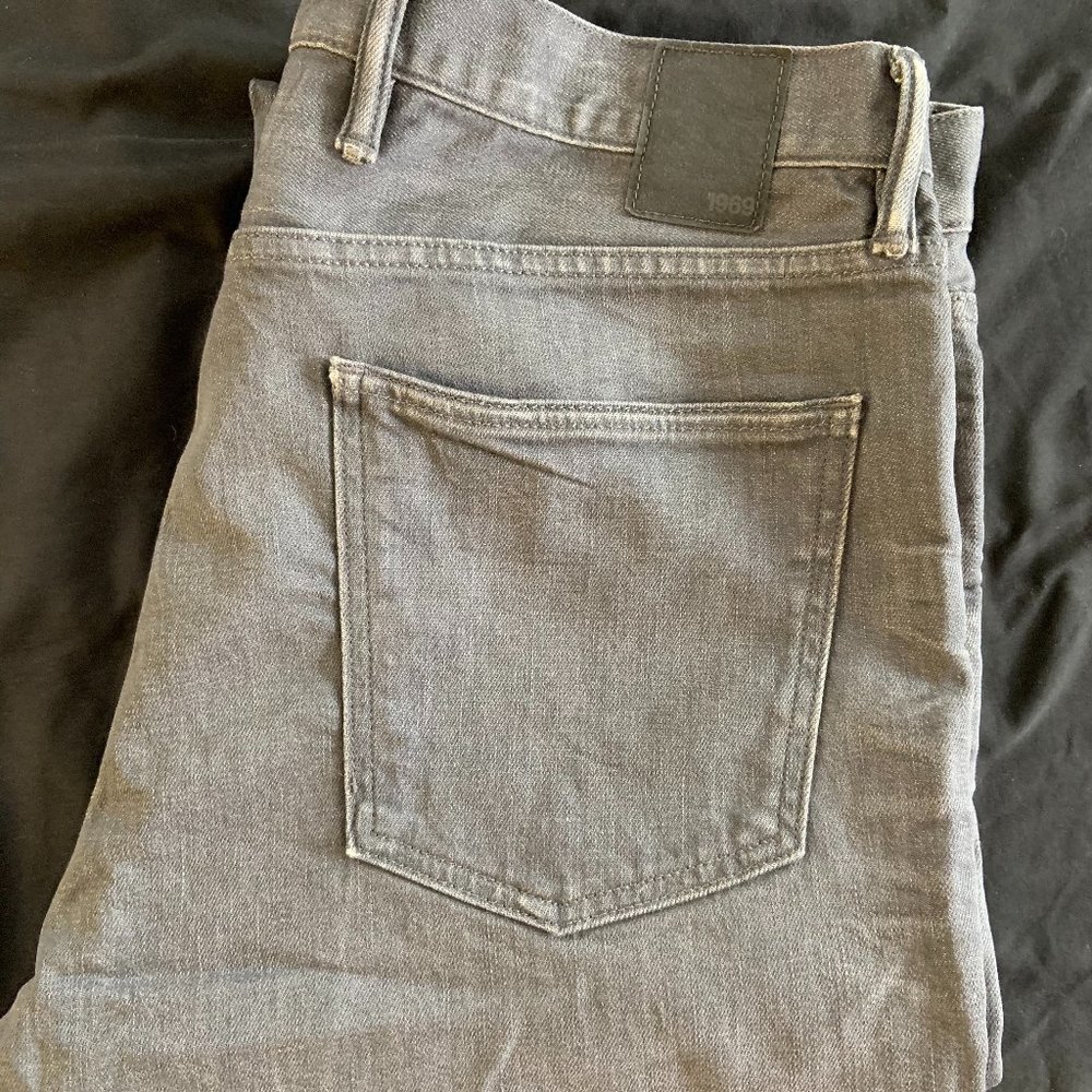 Men's GAP gray slim fit jeans 36x30